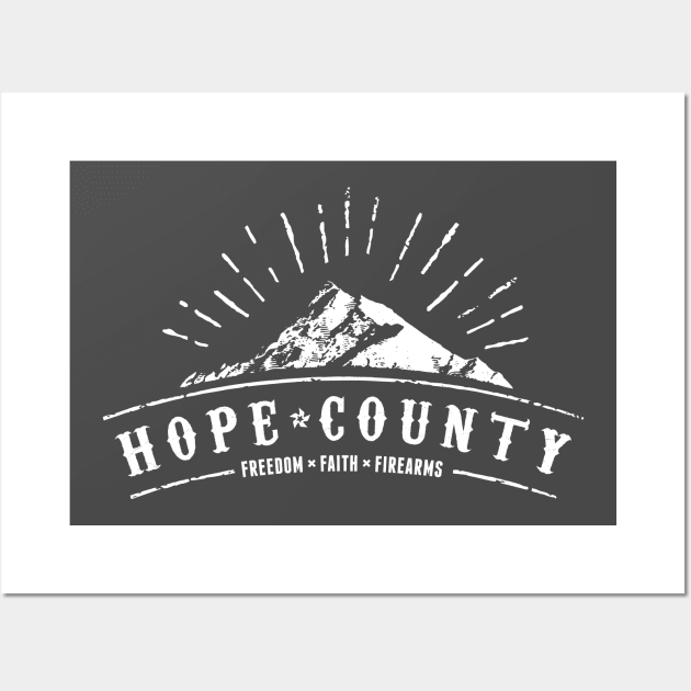 Hope County Wall Art by rjzinger